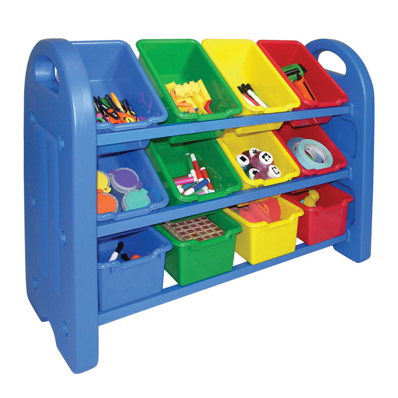 Offex Stackable Cubby with Bins Wayfair